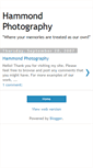 Mobile Screenshot of hammondphotography.blogspot.com