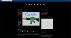 Desktop Screenshot of airsoftgame.blogspot.com