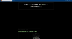 Desktop Screenshot of lindsaylohan-pictures.blogspot.com