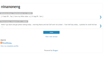 Tablet Screenshot of ninanoneng.blogspot.com