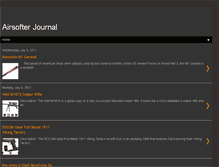 Tablet Screenshot of airsofterjournal.blogspot.com