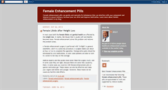 Desktop Screenshot of femaleenhancementpills.blogspot.com