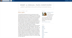 Desktop Screenshot of peruaciegas.blogspot.com