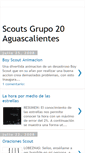 Mobile Screenshot of grupo20aguascalientes.blogspot.com