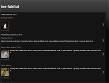 Tablet Screenshot of lee-fukitol.blogspot.com