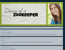 Tablet Screenshot of diaryofazookeeper.blogspot.com