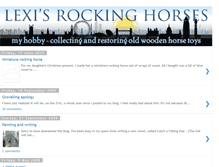 Tablet Screenshot of lexisrockinghorses.blogspot.com