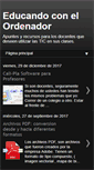 Mobile Screenshot of educandoconelordenador.blogspot.com