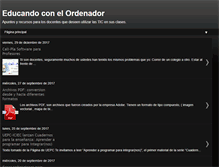 Tablet Screenshot of educandoconelordenador.blogspot.com