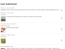 Tablet Screenshot of latesubmission.blogspot.com