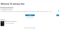 Tablet Screenshot of 4ntraxs.blogspot.com