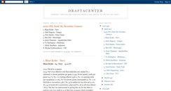 Desktop Screenshot of draftacenter.blogspot.com