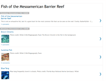 Tablet Screenshot of mesobarrierreeffish.blogspot.com