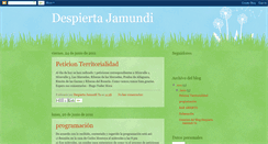 Desktop Screenshot of despiertajamundi.blogspot.com