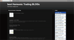 Desktop Screenshot of bestharmonictradingblogs.blogspot.com