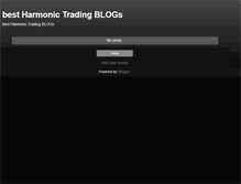 Tablet Screenshot of bestharmonictradingblogs.blogspot.com
