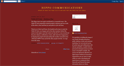 Desktop Screenshot of hippocommunications.blogspot.com