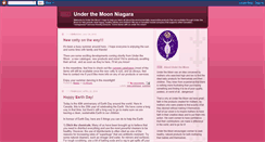 Desktop Screenshot of niagaraunderthemoon.blogspot.com