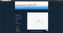 Desktop Screenshot of inspired-gifts.blogspot.com