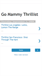 Mobile Screenshot of gomammythrillist.blogspot.com
