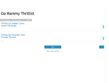 Tablet Screenshot of gomammythrillist.blogspot.com