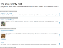 Tablet Screenshot of 21stdistrictohio.blogspot.com