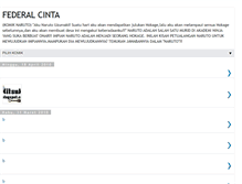 Tablet Screenshot of federalcinta.blogspot.com