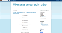 Desktop Screenshot of amour-point-zero.blogspot.com