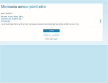 Tablet Screenshot of amour-point-zero.blogspot.com