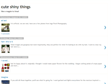 Tablet Screenshot of cuteshinythings.blogspot.com