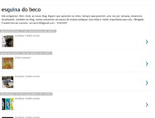 Tablet Screenshot of esquinadobeco.blogspot.com
