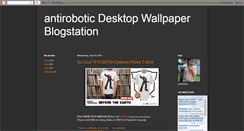 Desktop Screenshot of antirobotic.blogspot.com