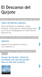 Mobile Screenshot of eldescansodelquijote.blogspot.com