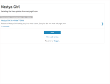 Tablet Screenshot of nastyagirl.blogspot.com