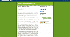 Desktop Screenshot of bvnd115.blogspot.com