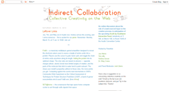 Desktop Screenshot of indirectcollaboration.blogspot.com