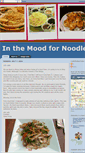 Mobile Screenshot of inthemoodfornoodles.blogspot.com
