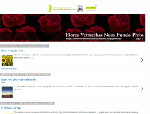 Tablet Screenshot of floresvermelhasnumfundopreto.blogspot.com