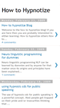 Mobile Screenshot of howtohypnotize-polski.blogspot.com