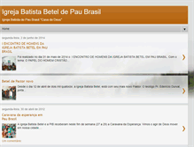 Tablet Screenshot of batistabetelpaubrasil.blogspot.com