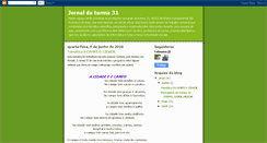 Desktop Screenshot of jornaldaturma31.blogspot.com