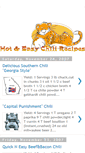 Mobile Screenshot of hot-easychilirecipes.blogspot.com