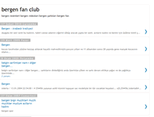 Tablet Screenshot of bergenfanclub.blogspot.com