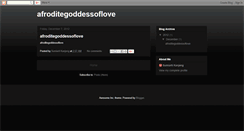 Desktop Screenshot of afroditegoddessoflove.blogspot.com