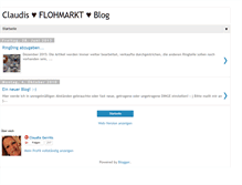 Tablet Screenshot of claudis-flohmarkt.blogspot.com