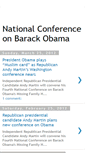 Mobile Screenshot of nationalconferenceonobama.blogspot.com