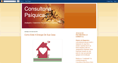 Desktop Screenshot of consultoriapsiquica.blogspot.com