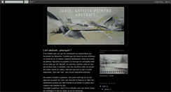 Desktop Screenshot of jadis-artiste-peintre.blogspot.com