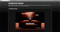 Desktop Screenshot of conexusradio.blogspot.com