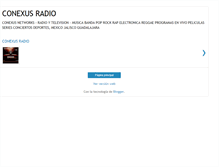 Tablet Screenshot of conexusradio.blogspot.com